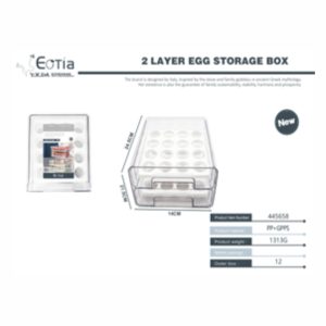 2 Layer Egg Storage Box